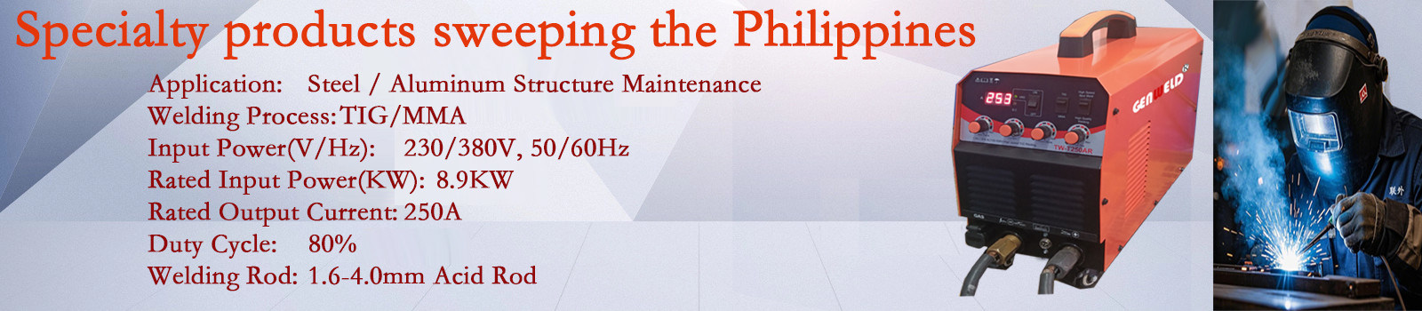 Dieselschweißer-Generator