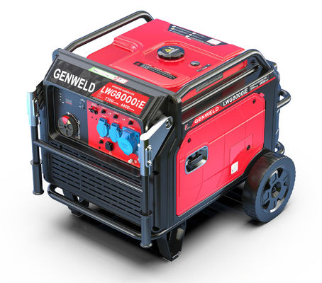 GENWELD   Tragbarer stiller Benzingenerator LWG8000iE