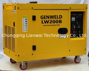 SCHWEISSER-Generator Wechselstromspitzenleistung 4.0Kw/230V oder 120V WD200B 200A stille Diesel
