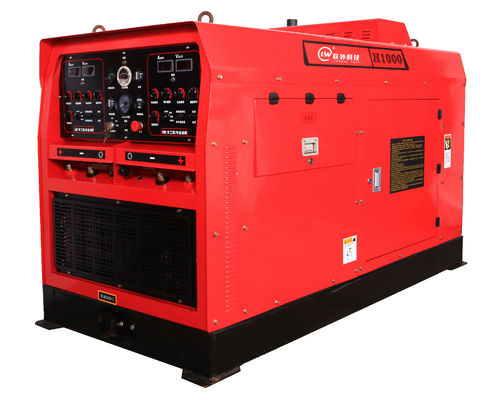 kaufen H1000 Motorgetriebene Schweißmaschine mit 500A x 2 Doppelschweißpositionen online manufacture