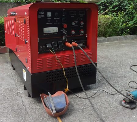 kaufen 400A Pipeline Engine Driven Welder Generator With Two Wheel Trailer online manufacture