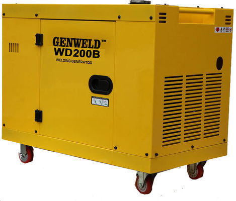 kaufen GENWELD WD200B 200A Motorgetriebener Schweißgenerator, leise Diesel-Schweißgenerator online manufacture