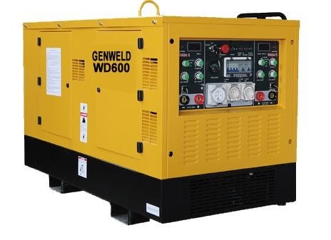 Öl-/Erdgasleitungs-Dieselschweißer-Generator