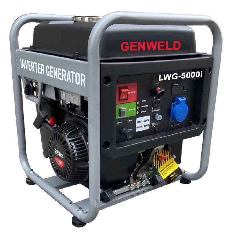 GENWELD LWG-5000i 4 Kilowatt-BENZIN-INVERTER-GENERATOR